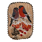 /кв Береста МАГНИТ "СНЕГИРИ" сюжеты и размеры в ассортименте  Авт.Г.Мереха