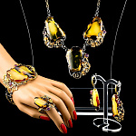 0025377 Серебро 925 К-т браслет36,44 кольцо10,83 подвеска33,41, серьги14,15 фианит 