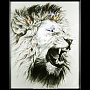 Картина "Царь зверей" Swarovski, фотография 1. Интернет-магазин ЛАВКА ПОДАРКОВ