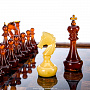 Шахматы из камня с янтарными фигурами "Европейские", фотография 4. Интернет-магазин ЛАВКА ПОДАРКОВ