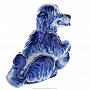 Фарфоровая статуэтка "Собака на мяче" Гжель, фотография 4. Интернет-магазин ЛАВКА ПОДАРКОВ