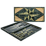 0068620 Златоуст НАРДЫ  змеевик/позолота в П/У