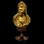 0051859-ЕКАТЕРИНА II  Бронза Коллекция "ДИНАСТИЯ РОМАНОВЫХ" (копия фабрики ШОПЕНЪ)