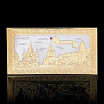 0019042 Златоуст Сувенир МАГНИТ "Москва. Кремль" 6,7*3,4см