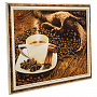 Картина янтарная "Кофейная симфония" 30х40 см, фотография 2. Интернет-магазин ЛАВКА ПОДАРКОВ