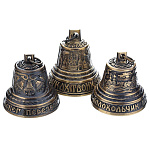 0033622/7*6 Сувенир КОЛОКОЛЬЧИК  НА СЧАСТЬЕ с кольцом (храм) 7*6см