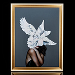 -НП/70*90см  Интерьерная картина на стекле (копия картины Эмми Джадд)