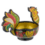 Конфетница "Петух". Хохлома, фотография 3. Интернет-магазин ЛАВКА ПОДАРКОВ