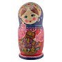 Матрешка Семеновская "Красавица" 10 мест, фотография 2. Интернет-магазин ЛАВКА ПОДАРКОВ