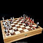 Шахматы деревянные "Ледовое побоище" , фотография 1. Интернет-магазин ЛАВКА ПОДАРКОВ