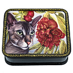 0070931 Шкатулка "КОТИК" 11*9*3,5 см