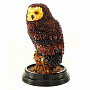 Скульптура из янтаря "Мудрая сова", фотография 5. Интернет-магазин ЛАВКА ПОДАРКОВ