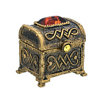 0047623/906 Сувенир Сундук расписной Сувенир (коньячный)