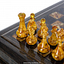 Шахматный ларец с янтарными фигурами 45х45 см, фотография 3. Интернет-магазин ЛАВКА ПОДАРКОВ