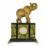 Часы настольные "Слон". Змеевик, фотография 7. Интернет-магазин ЛАВКА ПОДАРКОВ