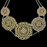 _Бивень Мамонта_Колье Кружева