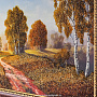 Янтарная картина "Пейзаж №7" 72х112 см, фотография 4. Интернет-магазин ЛАВКА ПОДАРКОВ