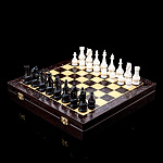 0059583 Кость ШАХМАТЫ "Классические" л.р. ЛАРЕЦ 40*40 венге