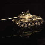 0019517 Бронза Сувенир "ТАНК ИС-21:72" 9,5*5см (91105/94094)