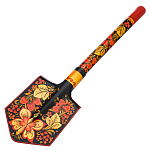 0022304-НП Хохлома ЛОПАТА САПЕРНАЯ СУВЕНИРНАЯ "Бабочка"