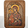 Икона  "Божья Матерь Троеручица" 21 х 29 см, фотография 3. Интернет-магазин ЛАВКА ПОДАРКОВ