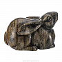 Скульптура из натурального камня "Кролик". Кальцит, фотография 2. Интернет-магазин ЛАВКА ПОДАРКОВ