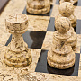Шахматы из натурального камня "Американские" 43х43 см, фотография 12. Интернет-магазин ЛАВКА ПОДАРКОВ