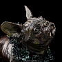 Бронзовая статуэтка "Собака Кеша с венком". Авторская работа., фотография 3. Интернет-магазин ЛАВКА ПОДАРКОВ