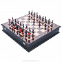Шахматы с оловянными фигурами "Бородино" 48х48 см, фотография 6. Интернет-магазин ЛАВКА ПОДАРКОВ