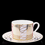 0055175/81.27755.00.1 ЛФЗ Чашка с блюдцем Соло "Морозная сказка" ТН1