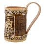 Кружка пивная из бересты "Баня", фотография 2. Интернет-магазин ЛАВКА ПОДАРКОВ