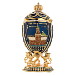 Пасхальное яйцо "Виды Москвы". Традиции Фаберже