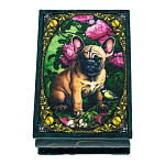 201553 Шкатулка  "СОБАКА" ,9*6*3,5см