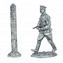Оловянная миниатюра. Солдатик "Пограничник со столбом", фотография 3. Интернет-магазин ЛАВКА ПОДАРКОВ