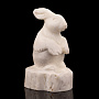 Статуэтка из кости "Кролик на пенечке", фотография 6. Интернет-магазин ЛАВКА ПОДАРКОВ