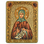 Икона "Святая Светлана Палестинская" 15х20 см, фотография 6. Интернет-магазин ЛАВКА ПОДАРКОВ