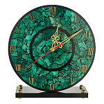 Часы настольные из малахита. Златоуст