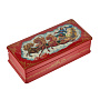 Шкатулка с художественной росписью "Тройка", фотография 2. Интернет-магазин ЛАВКА ПОДАРКОВ