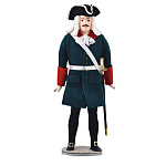 0029757 Кукла "Морской офицер.Военный мундир. Нач.18в.Россия" (1555)