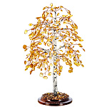 300854-НП Дерево Янтарная "РУССКАЯ БЕРЕЗКА" 36 см