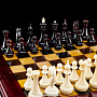 Шахматы в ларце с янтарными фигурами "Янтарный консул", фотография 3. Интернет-магазин ЛАВКА ПОДАРКОВ