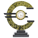 0057191 Нат камень ЧАСЫ настольные ЕВРО большие