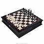 Подарочные шахматы с фигурами из кости 48х48 см, фотография 1. Интернет-магазин ЛАВКА ПОДАРКОВ