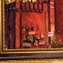 Картина янтарная "Спасская башня ночью" 40х60 см, фотография 3. Интернет-магазин ЛАВКА ПОДАРКОВ
