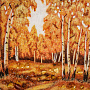 Картина янтарная "Солнечная роща" 37х60 см, фотография 4. Интернет-магазин ЛАВКА ПОДАРКОВ