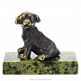 Бронзовая статуэтка "Собачка" малая, фотография 1. Интернет-магазин ЛАВКА ПОДАРКОВ