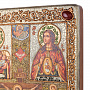 Икона из мореного дуба "Божья Матерь Материнство" 29х21 см, фотография 2. Интернет-магазин ЛАВКА ПОДАРКОВ