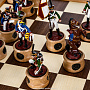 Шахматы деревянные с оловянными фигурами "Бородинское сражение", фотография 11. Интернет-магазин ЛАВКА ПОДАРКОВ