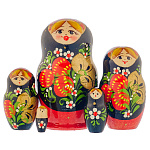 Матрешка "Клубника" 5 мест