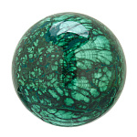 Шар-антистресс из малахита
